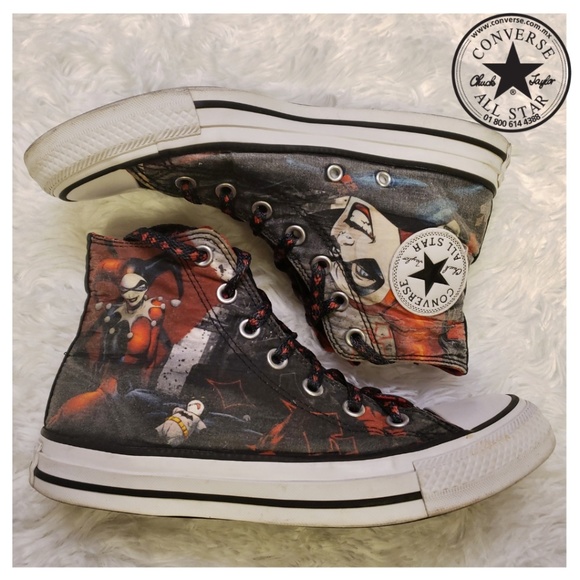 converse chuck taylor harley quinn